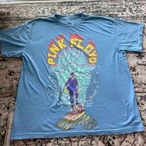 Pink Floyd Blue Graphic T-Shirt